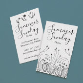 Garden Line Art Florist Landscaper 名刺