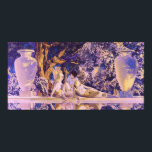 Garden of Allah, by Maxfield Parrish ポスター<br><div class="desc">This wonderful 1918 painting became a decoration for gift boxes of Crane's Chocolates in the same year. Garden of Allah is yet another grand work from this great artist. Offered here in a grand scale of 60 inches wide at the largest size (which is unique in today's marketplace), with all...</div>