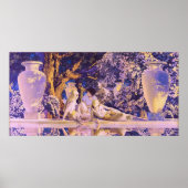 Garden of Allah, by Maxfield Parrish ポスター (正面)