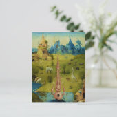 Garden of Eden - Hieronymus Bosch ポストカード (スタンド正面)