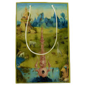 Garden of Eden - Hieronymus Bosch ミディアムペーパーバッグ (正面)