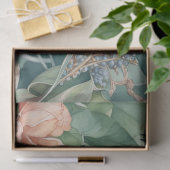 Garden of Eden with Birds and Flowers Decompage Pa 薄葉紙 (ギフト)