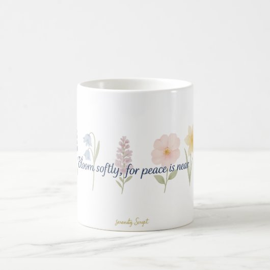 🌿 Garden of Grace Mug コーヒーマグカップ (中央)