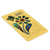 Garden of Hope Flower 2021カレンダー マグネット (右側)