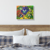 Garden of Joy - Om 絵を描 Canvas's キャンバスプリント (インサイチュ (寝室))
