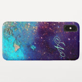 GARDEN OF SHADOWS 失った Blueターコイズモノグラム Case-Mate iPhoneケース (裏面(横))