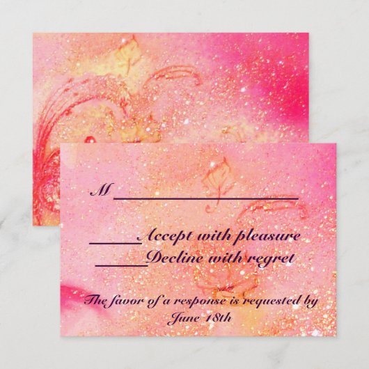 GARDEN OF THE 失った SHADOWS / GARDEN BUTTERFLY RSVP (正面/裏面)