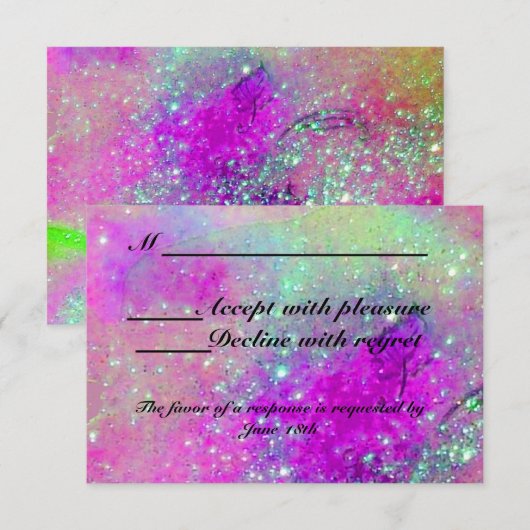 GARDEN OF THE 失った SHADOWS / GARDEN BUTTERFLY RSVP (正面/裏面)