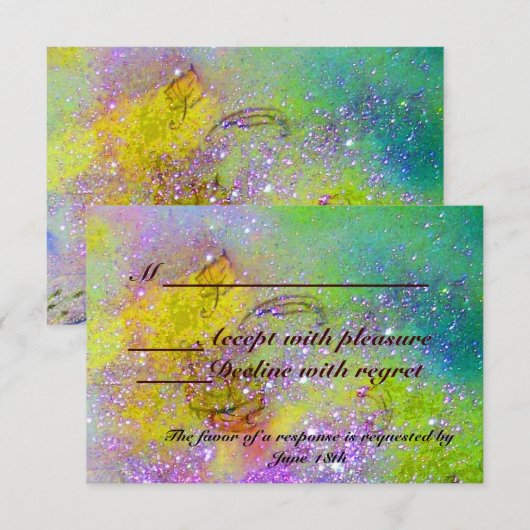 GARDEN OF THE 失った SHADOWS / GARDEN BUTTERFLY RSVP (正面/裏面)