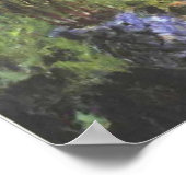 Garden of the Artist at Vetheuil - Claude Monet ポスター (角)