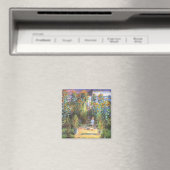 Garden of the Artist at Vetheuil - Claude Monet マグネット (インサイチュ (食洗機))
