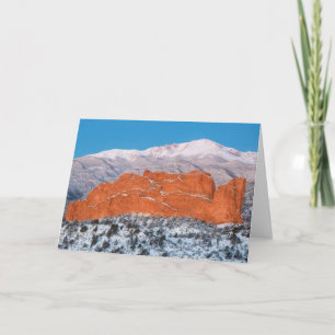 Garden of the Gods Pikes P[eak, Colorado カード