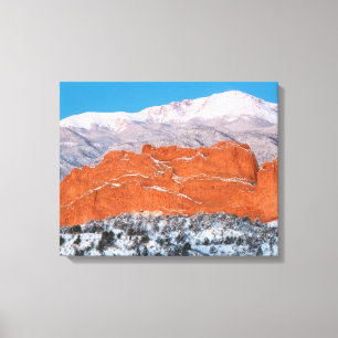Garden of the Gods Pikes P[eak, Colorado キャンバスプリント