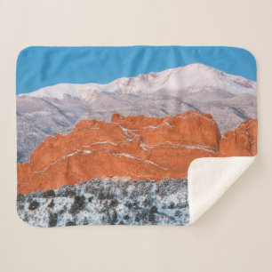 Garden of the Gods Pikes P[eak, Colorado シェルパブランケット