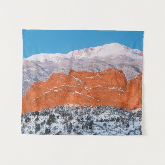 Garden of the Gods | Pikes P[eak, Colorado タペストリー (正面(横))