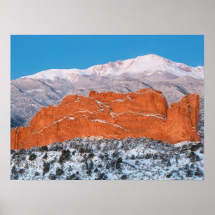 Garden of the Gods Pikes P[eak, Colorado ポスター