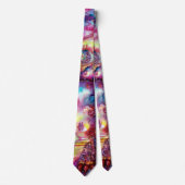 GARDEN OF THE LOST SHADOWS ,MYSTIC STAIRS TIE ネクタイ (正面)