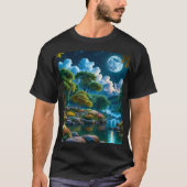 Garden of the Quiet Night T-Shirt (3) Tシャツ (正面)