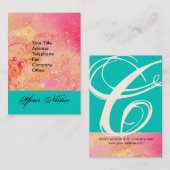 GARDEN OF THE SHADOWS STAR DUST 失った MONOGRAM 1 名刺 (正面/裏面)