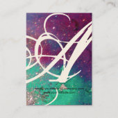 GARDEN OF THE SHADOWS STAR DUST 失った MONOGRAM 1 名刺 (裏面)