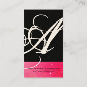 GARDEN OF THE SHADOWS STAR DUST 失った MONOGRAM 1 名刺 (裏面)