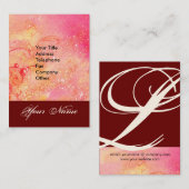 GARDEN OF THE SHADOWS STAR DUST 失った MONOGRAM 1 名刺 (正面/裏面)