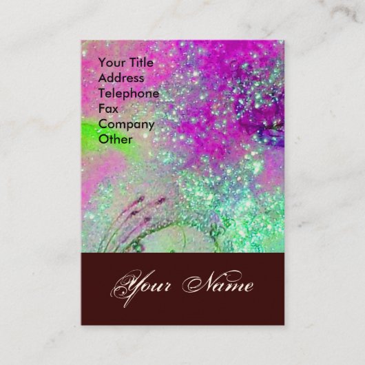 GARDEN OF THE SHADOWS STAR DUST 失った MONOGRAM 1 名刺 (正面)