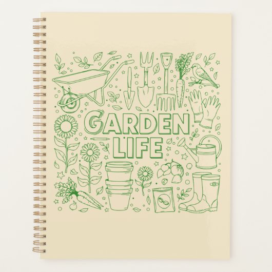 Garden Pack プランナー手帳 (正面)