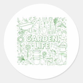 Garden Pack ラウンドシール