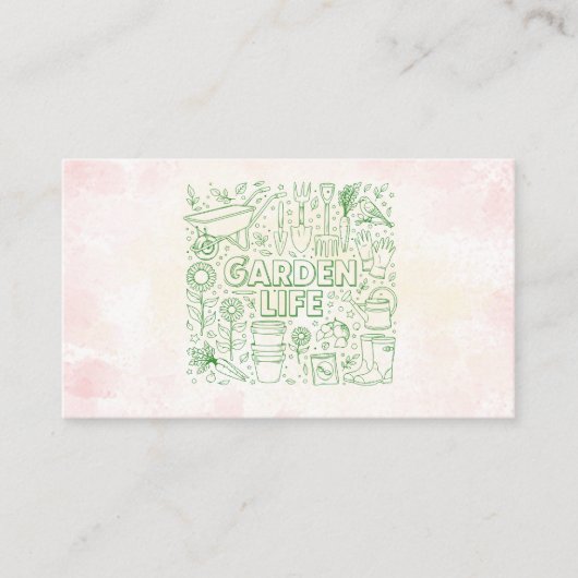 Garden Pack 名刺 (正面)