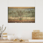 Garden Paintings from the  'Villa of Livia' ポスター (キッチン)