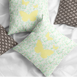 Garden Party Gender Neutral Baby Shower クッション