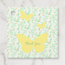 Garden Party Gender Neutral Baby Shower フェイバータグ