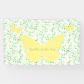 Garden Party Gender Neutral Baby Shower 横断幕 (横)