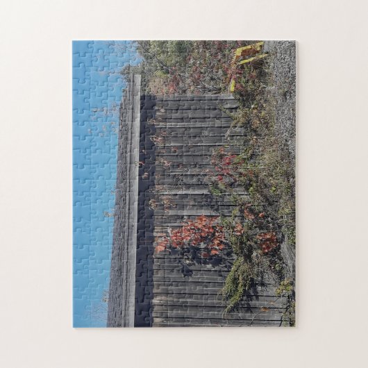 Garden Path at the Edge of Home ジグソーパズル (縦)