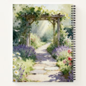 Garden Path Personalized Reflections Journal ノートブック (裏面)