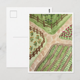 Garden Paths Postcard ポストカード