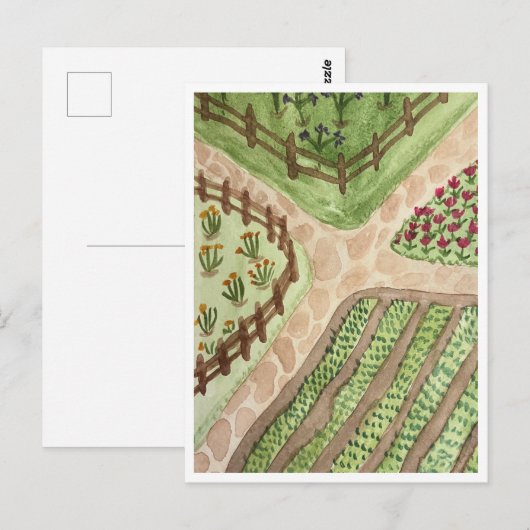 Garden Paths Postcard ポストカード (正面/裏面)