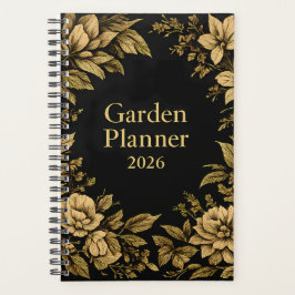 🌿✨ Garden Planner 2026 🖤🌼 プランナー手帳