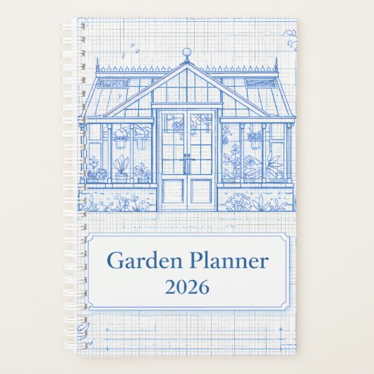 🏡📘 Garden Planner 2026 🌿📐 プランナー手帳 (正面)
