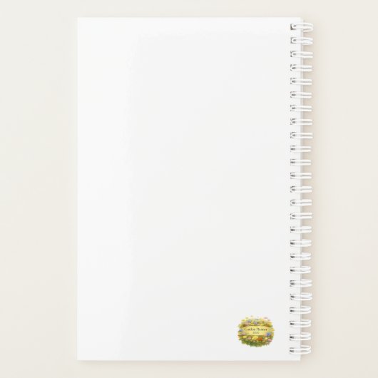 🏡📘 Garden Planner 2026 🌿📐 プランナー手帳 (裏面)