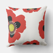 garden poppies クッション (裏面)