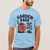 Garden Rage – Angry Tomato Gardening Design Tシャツ (正面)