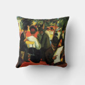 Garden Restaurant 威厳がある by Macke.ヴィンテージ クッション (裏面)