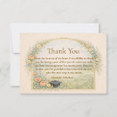 Garden Rose Graduation Celebration サンキューカード (正面)