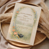 Garden Rose Graduation Celebration 招待状