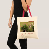 Garden Roses Budget Canvas Tote トートバッグ (正面(商品))