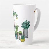 Garden Sanctuary カフェラテマグ (右アングル)