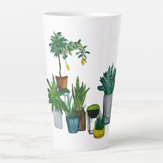 Garden Sanctuary カフェラテマグ (正面)