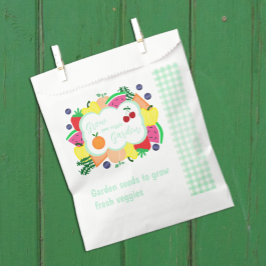 Garden Seeds Gift Bridal Shower フェイバーバッグ